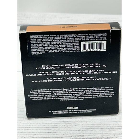 KVD Beauty Good Apple Skin-Perfecting Foundation Balm Medium 045 10g / 0.35 oz - Picture 4 of 7